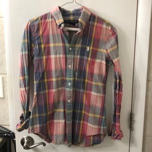 Ralph Lauren button up in great spring colors!